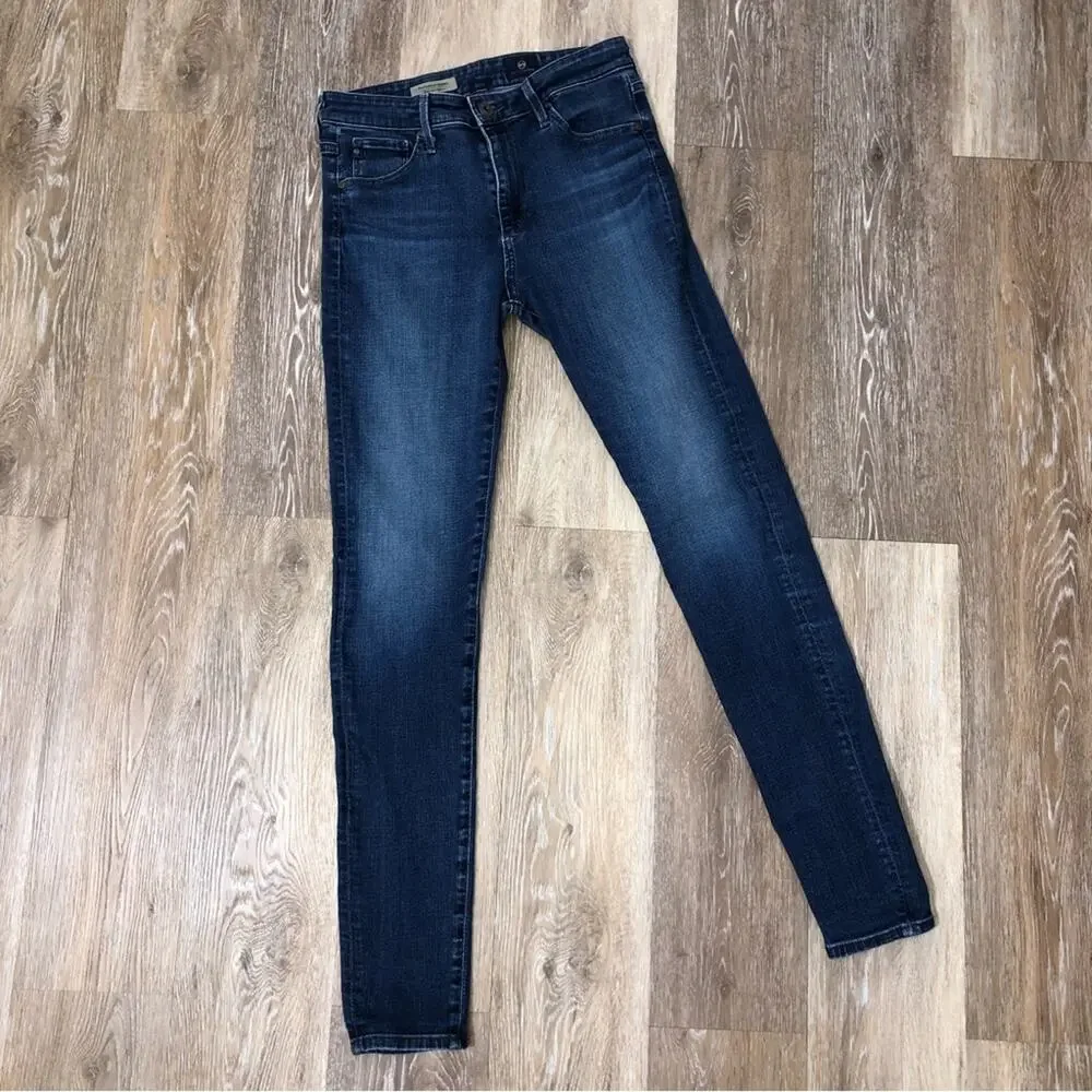 AG Adriano Goldschmied The Farrah High Rise Skinny Jeans 27 EUC